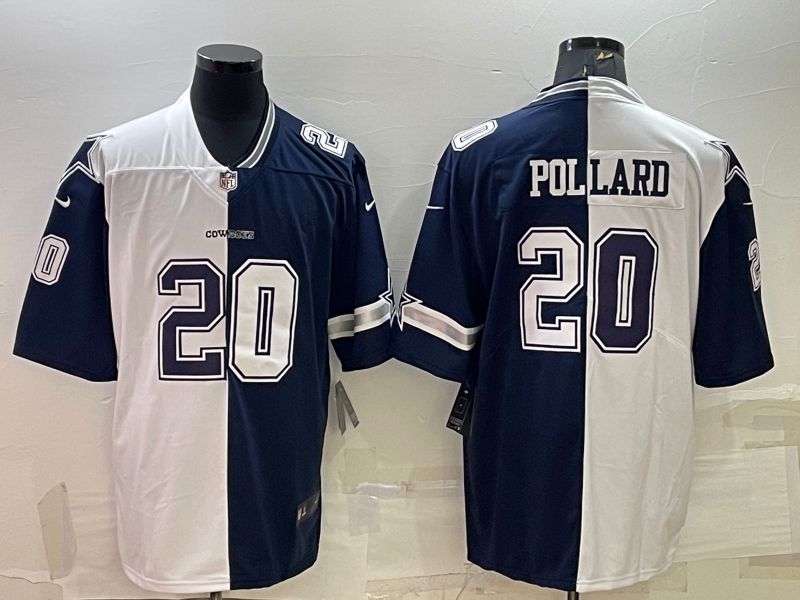 Men Dallas Cowboys #20 Pollard blue white 2022 Nike Limited Vapor Untouchable NFL Jersey->jacksonville jaguars->NFL Jersey